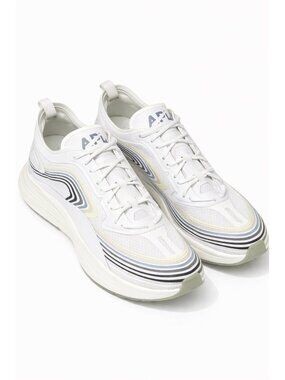 NWB APL Streamline Sneaker Shoes White Frozen Grey Parchment Size 13